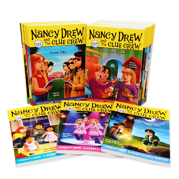 Nancy Drew and the Clue Crew #21-39 챕터북 세트 (Paperback, 19종)(CD없음)