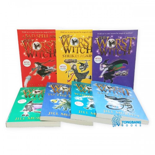 [넷플릭스] The Worst Witch 시리즈 챕터북 7종 세트 (Paperback) (CD미포함)