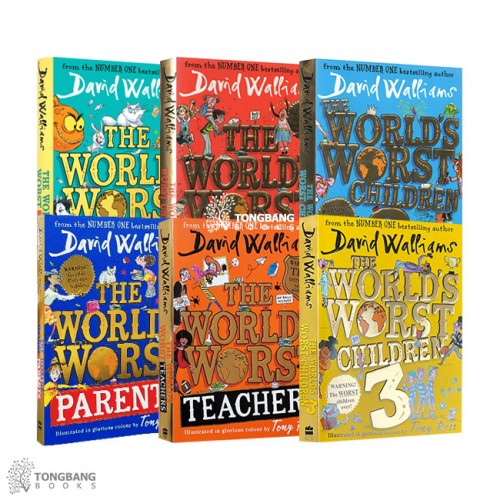 The World's Worst Children 시리즈 챕터북 5종 세트 (Paperback, 영국판) (CD미포함)