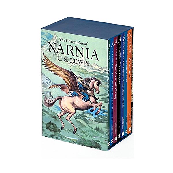 [★Listent&Read]The Chronicles of Narnia #01-7 Books Boxed Set (Paperback, 미국판)(CD미포함)