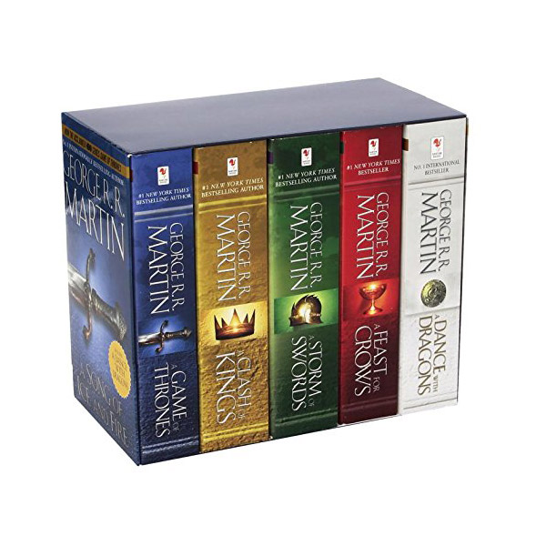 A Song of Ice and Fire : 1-5 Book Boxed Set (Mass Market Paperback, 5종)