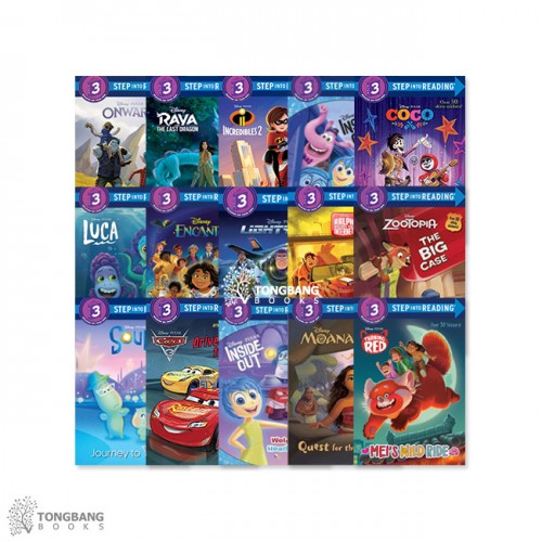 Step into Reading 리더스북 Disney & Dreamworks 1, 2, 3 단계 23종 세트 (Paperback) (CD미포함)