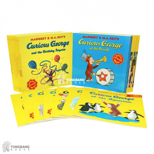 Curious George Story 픽쳐북 39종 세트 (Paperback) (CD 미포함)