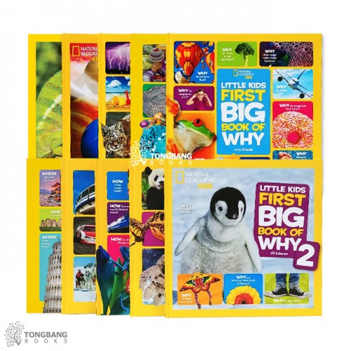 National Geographic Kids : Little Kids First Big Book 논픽션 10종 하드커버 A 세트 (CD없음)