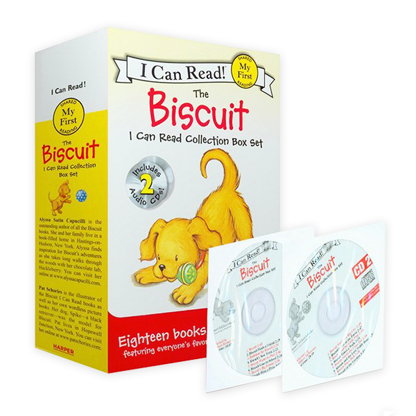 My First I Can Read : The Biscuit Collection 리더스 18종 &CD Box Set (Paperback, Audio CD 2장)