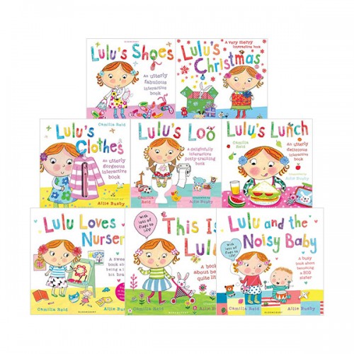 Lulu's 픽쳐북 7종 세트 (Paperback + Hardcover, 영국판) (CD없음)