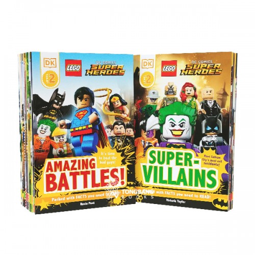 DK 1, 2, 3, 4 단계 LEGO 시리즈 리더스북 20종 세트 (Paperback) (CD 미포함)