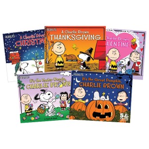 피너츠 Peanuts : Charlie Brown 홀리데이 픽쳐북 5종 세트 (Paperback)