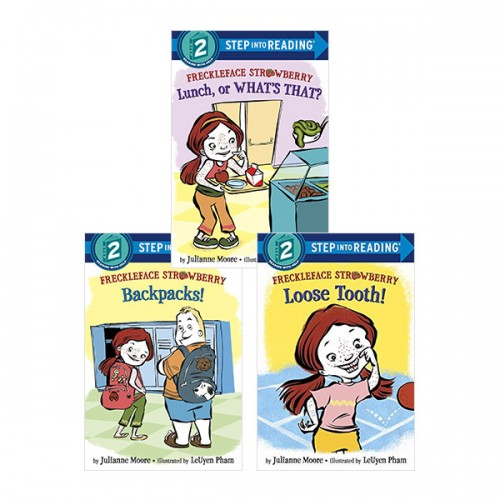 [Step into Reading Step 2] Freckleface Strawberry 리더스북 3종 세트 (Paperback) (CD없음)