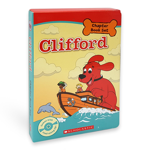  [★Listent&Read]Clifford Chapter Book Set : 챕터북 & CD 4종 Box Set (Paperback+CD)