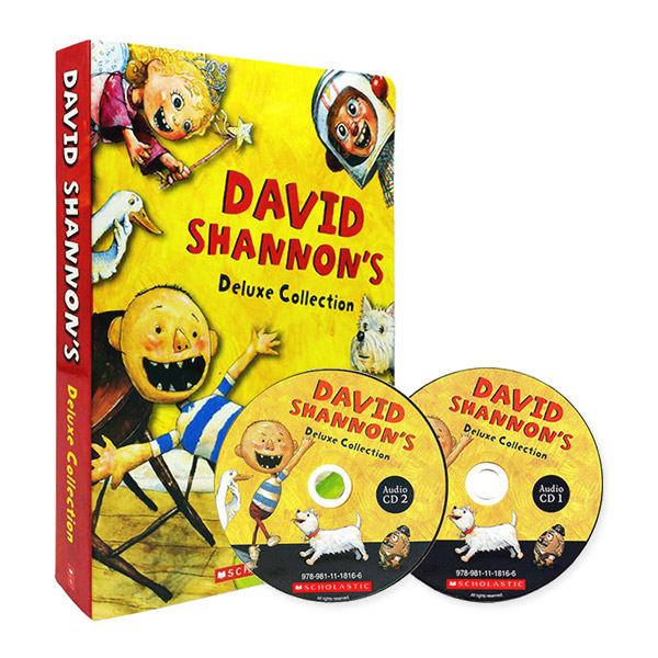 [★Listent&Read]David Shannon Deluxe Collection : 픽쳐북 & CD 10종 Box Set (Paperback+CD)