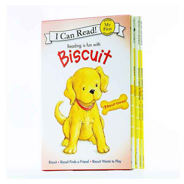 My First I Can Read : Reading is fun with Biscuit 3 Books Boxed Set (Paperback / 3종)