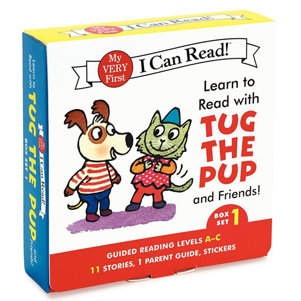 My Very First I Can Read : Learn to Read with Tug the Pup and Friends! 12 Books Boxed Set #01 (Paperback)(CD없음)