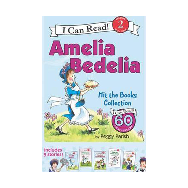 I Can Read 2 : I Can Read Box Set #01 : Amelia Bedelia Hit the Books (Paperback) (CD미포함)