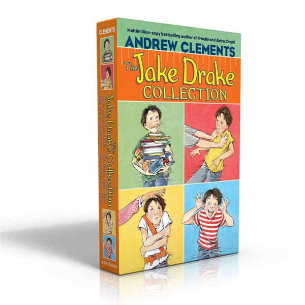 Andrew Clements : The Jake Drake Collection 4종 Box Set (Paperback)(CD없음)