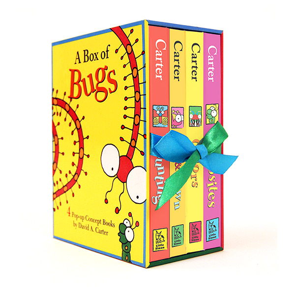  A Box of Bugs : 4 Pop-up Concept Books : 팝업북 하드커버 4종 Set (CD없음)