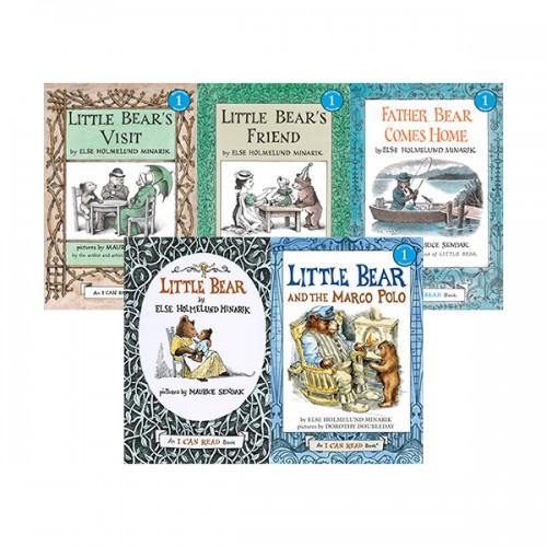 [적립금 3배★]I Can Read Level 1 : Little Bear 리더스북 5종 세트 (Paperback) (CD 미포함)