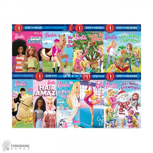 [Step into Reading Step 1]  Barbie 시리즈 9종 세트 (Paperback) (CD미포함)