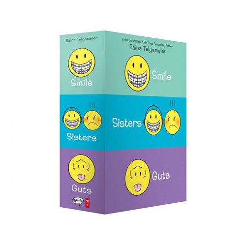 [적립금 3배★] Smile, Sisters, and Guts : The 3종 Boxed Set (Paperback, 풀컬러)