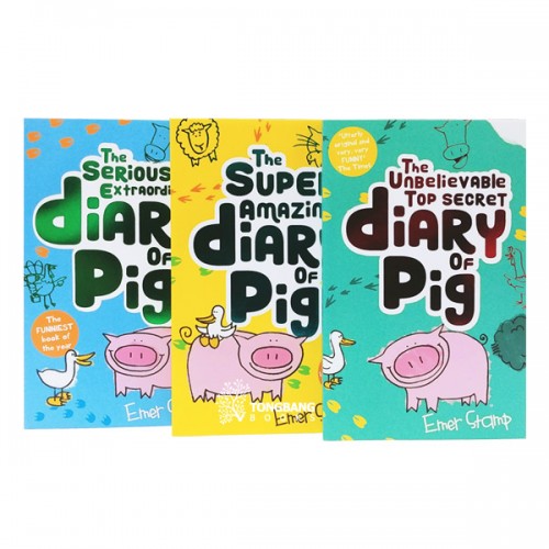 Diary of Pig 챕터북 3종 세트 (Paperback, 영국판) (CD없음)