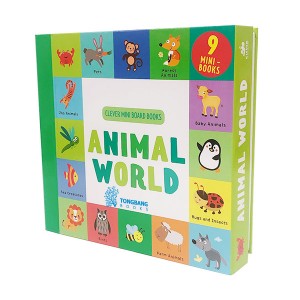 Animal World : 9 Mini Board Book Box Set (Board book)