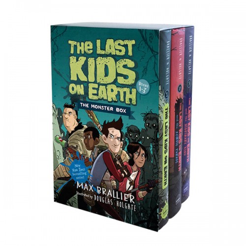 [넷플릭스] The Last Kids on Earth #01-03 : The Monster Box (Hardcover, 3종) (CD없음)