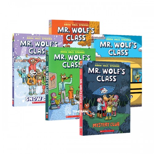 Mr. Wolf's Class 코믹스 4종 세트 (Paperback)(CD없음)