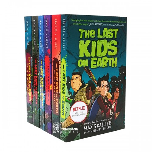 [넷플릭스] The Last Kids on Earth #01-6 챕터북 6종 세트 (Paperback, 영국판) (CD 없음)