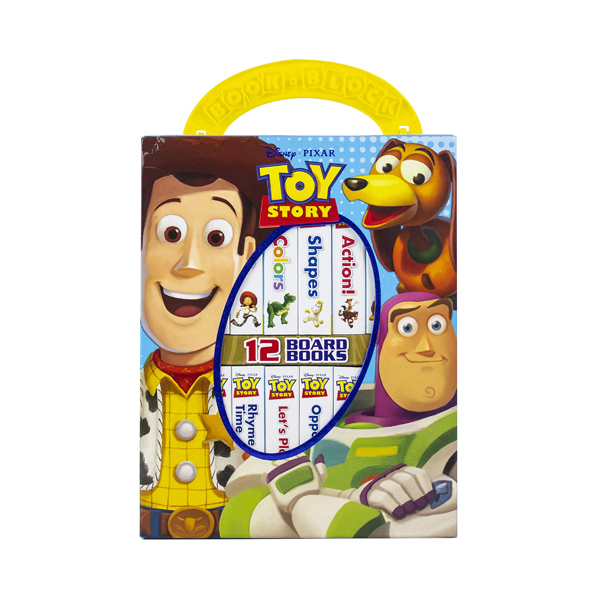 Disney Toy Story : My First Library Board Book Block 12 Book Set (Board book)