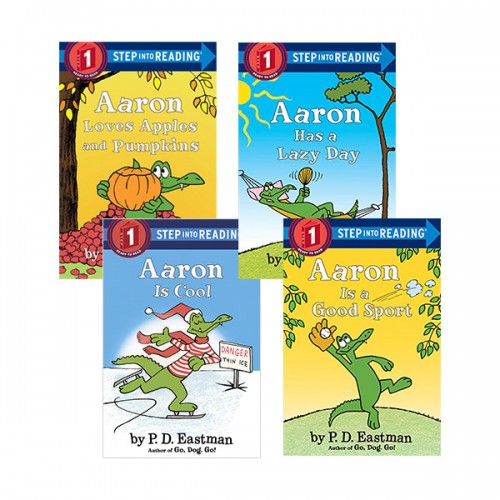 Step into Reading 1 : Aaron 시리즈 리더스북 4종 세트 (Paperback) (CD없음)