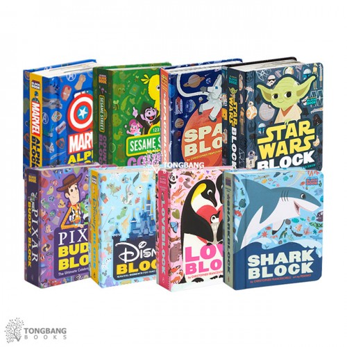 ▣언더더씨▣ Block Book : 팬북 시리즈 보드북 5종 세트 (Board Book) (CD없음)