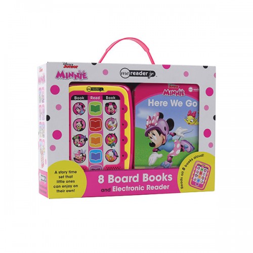 Disney Minnie Mouse Electronic Me Reader Jr. 8 Sound Book Library (Board book)