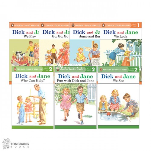 Penguin Young Readers 1,2 : Dick and Jane 리더스 7종 세트 (Paperback) (CD없음)