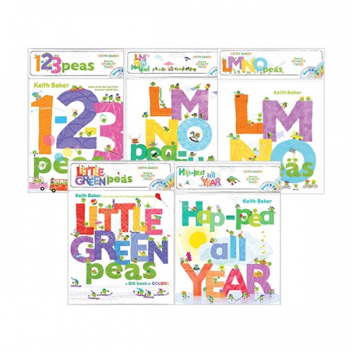 The Pea 시리즈 북앤시디 5종 세트 (Paperback+CD)