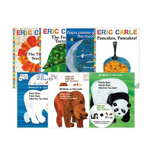  Eric Carle 북앤시디 7종 세트 (Paperback+CD)