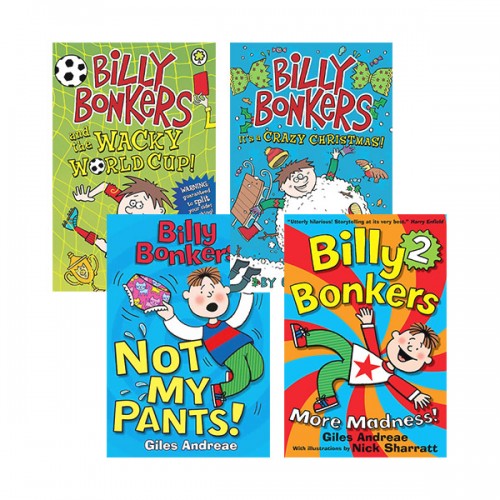 Billy Bonkers 챕터북 4종 세트 (Paperback, 영국판) (CD없음) 