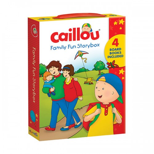 [적립금 3배★] Caillou : Family Fun Story Box (Board book)