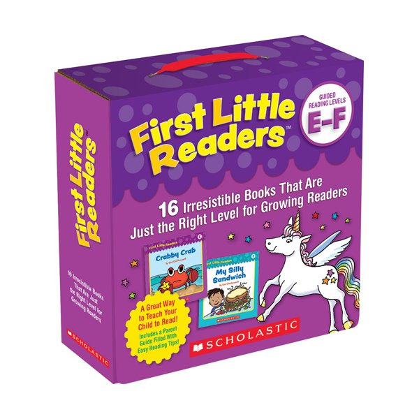 First Little Readers Parent Pack : Guided Reading Levels E & F (Box, 16 books)(CD없음)