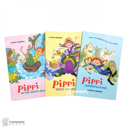 Pippi LongStocking ø ƾȼ 3 Ʈ(Paperback) (CD)