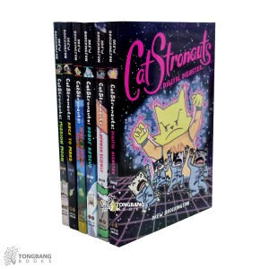 Catstronauts 시리즈 그래픽노블 6종 세트 (Paperback) (CD없음)