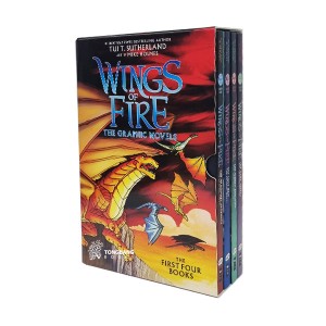 [★자석 메모장 증정]Wings of Fire Graphic Novels #01- 04 Box Set (Paperback, 4종)(CD없음)