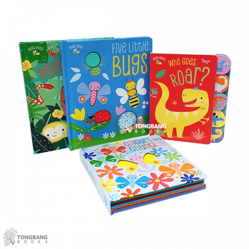 ★적립금 3배★ Busy Bees 시리즈 픽처북 4종 세트 (Board Book) (CD없음)
