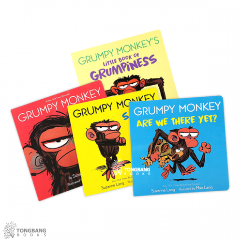 Grumpy Monkey 시리즈 보드북 3종 세트 (Board book) (CD없음)