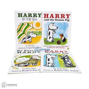 Harry the Dirty Dog 시리즈 픽쳐북 4종세트 (Paperback, 미국판+영국판) (CD없음)