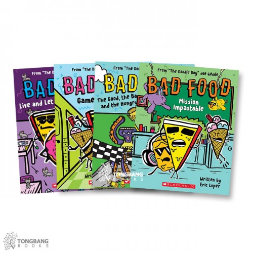 Bad Food 시리즈 챕터북 4종 세트 (Paperback)(CD없음) 