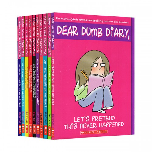 Dear Dumb Diary #01-10 챕터북 10종 세트 (Paperback) (CD 없음)