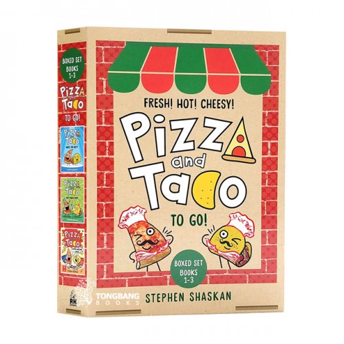 Pizza and Taco To Go! 3-Book Boxed Set (Hardcover)