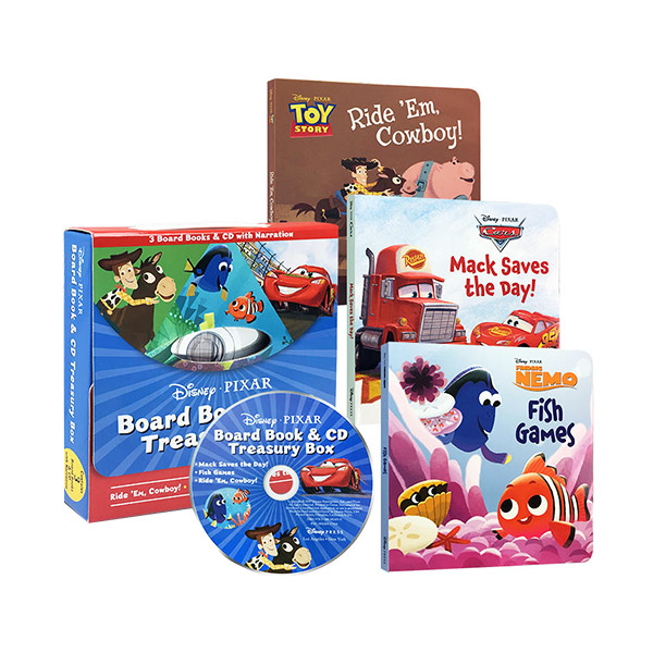 Disney Pixar Board Book & CD Treasury Box (Book&CD)