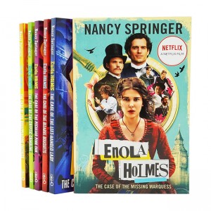  [넷플릭스] Enola Holmes 6 Books Pack (Paperback, UK)(CD없음) 