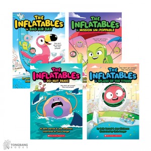  ★적립금 3배★ Inflatables 시리즈 챕터북 4종 세트 (Paperback, 미국판)